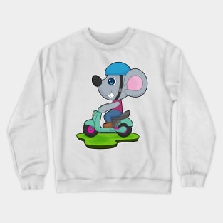 Mouse Motorcycle Crewneck Sweatshirt